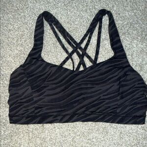 Lululemon Energy Bra Zebra-Print- Women Intimates